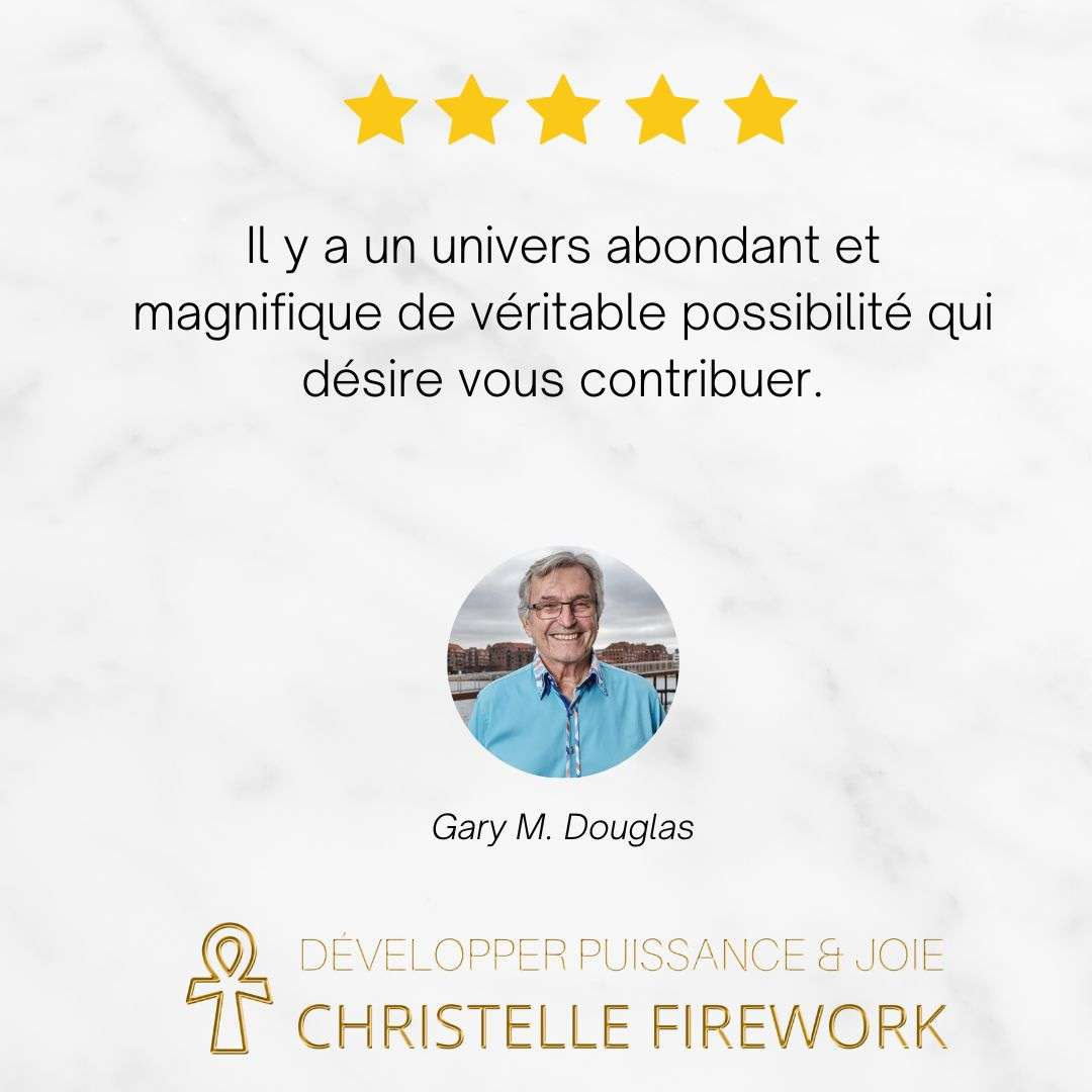 Il y a un univers abondant et magnifique de véritable possibilité qui désire vous contribuer.