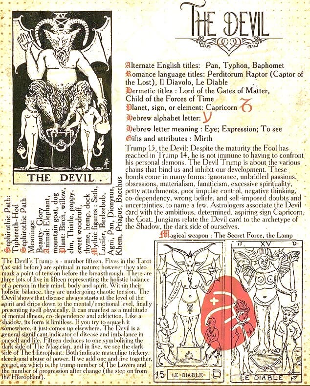 Reconnaître les tactiques du diable