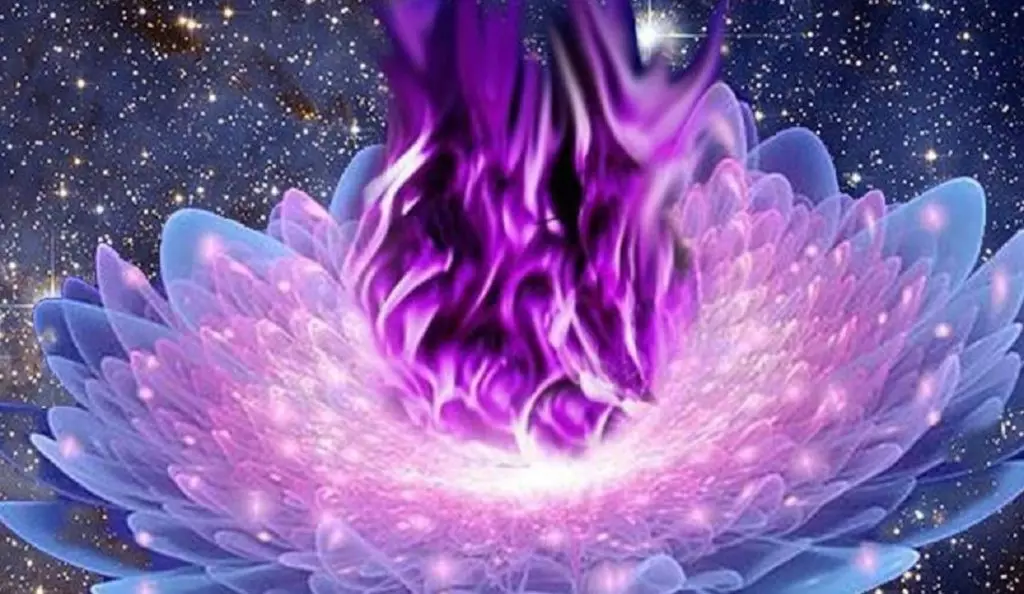Flamme Violette est une flamme de transformation, de protection, de liberté et de pardon.